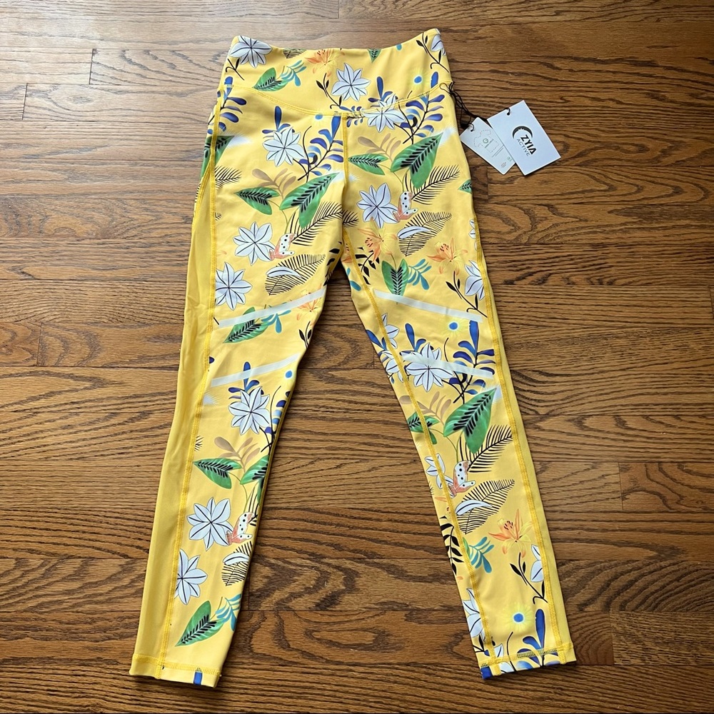 NWT Zyia Light N Tight 7/8 High-rise Leggings Size 4